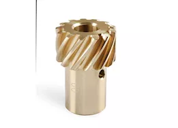 MSD Ignition Chevy distributor gear, .500in id, aluminum, bronz