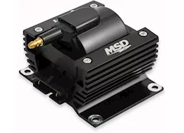 MSD Ignition Ignition coil, 6efi, 80:1 turns ratio, blac