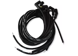 MSD Ignition Street-fire wire set 8 cyl 90 deg, socl hei, univ, black boot