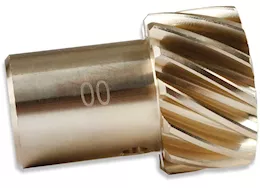 MSD Ignition Chevy distributor gear, .500in id, aluminum, bronz