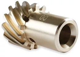 MSD Ignition Chevy distributor gear, .500in id, aluminum, bronz