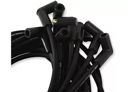 MSD Ignition Street-fire wire set 8 cyl 90 deg, socl hei, univ, black boot