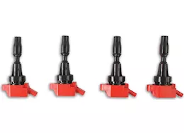 MSD Ignition Hyundai/kia 1.6l turbo blaster series ignition coil, red, 9-pac