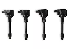 MSD Ignition 16-20 civic 2.0l/2.0l turbo blaster series ignition coil, 4 cyl, black, 4 pac