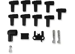 MSD Ignition Street fire spark plug wire set 8 cyl, hei/90 deg, universal, blac