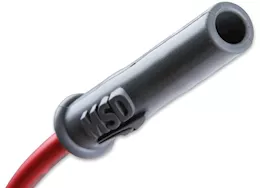 MSD Ignition 97-08 corvette/camaro gm ls1 super conductor spark plug wire set, red jacke