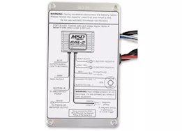 MSD Ignition 6al 2 ignition control/nuilt in 2 step rev-limiter/blac