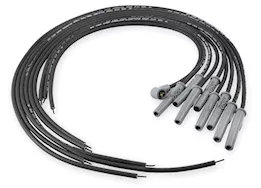MSD Ignition 8.5mm wire set, super conductor 8 cyl multi-angle, universal, blac
