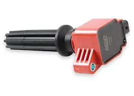 MSD Ignition 12-19 fusion/focus ecoboost 2.0l l4 ignition coil, red, 4 pac