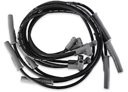 MSD Ignition 73-76 chevy c35/c15/c10 hei super conductor wire set, blac