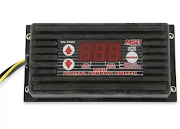 MSD Ignition Digital rpm window switch, can be used w/ input voltage of 9-18 volt