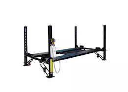 Tuxedo Auto Equipment 8k deluxe storage lift w/poly casters, drip trays & jack tray