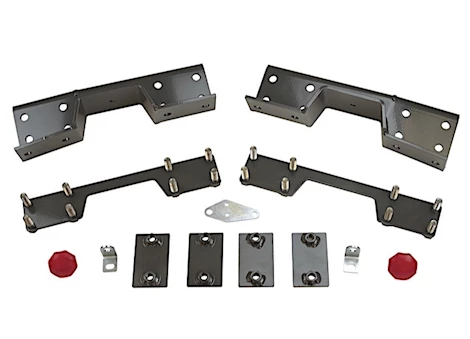 Maxtrac Suspension 07-18 SILV/SIERRA 1500(2019 LD/LTD)2/4WD REAR STEEL C-FRAME SUPPORT KIT(USE W/7.5IN REAR DROPS)