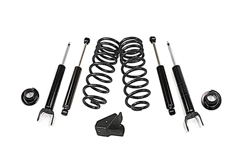 Maxtrac Suspension 09-18 RAM 1500(19-23 CLASSIC)CREW 4WD 2/4IN LOWERING KIT W/REAR SHOCKS