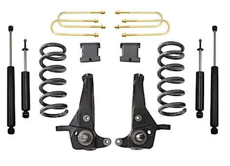 Maxtrac Suspension 01-09 RANGER 4 CYL 2WD 6/3IN COILS LIFT KIT W/MAX TRAC SHOCKS