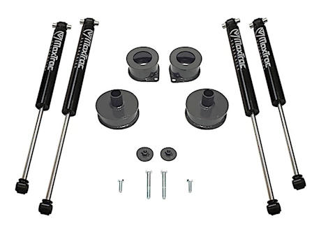 Maxtrac Suspension 18-23 WRANGLER JL 4WD 2.5/2IN SPACER KIT W/MAX TRAC SHOCKS