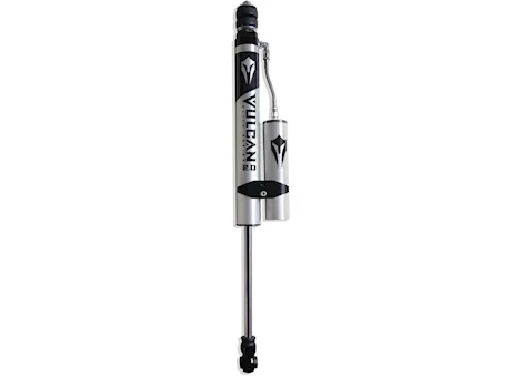 Maxtrac Suspension 19-24 RAM 1500(6-LUG)SINGLE STEM-TO-LOOP REAR SHOCK MONO TUBE,ALUM BODY W/ REMOTE RESERVOIR SILVER