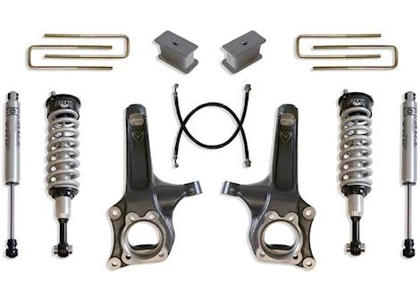 Maxtrac Suspension 15-22 COLORADO/CANYON(EXCL ZR2)2WD 6.5IN LIFT KIT W/FOX REAR SHOCKS