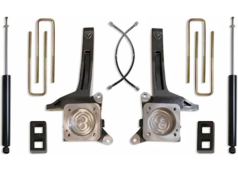 Maxtrac Suspension 07-21 TUNDRA 2WD 3.5/2IN LIFT KIT W/MAX TRAC SHOCKS
