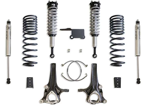 Maxtrac Suspension 19-23 RAM 1500 2WD 7IN LIFT KIT W/FOX COILS OVER/FOX REAR SHOCKS