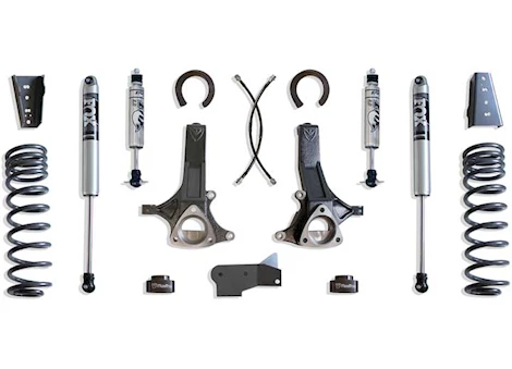 Maxtrac Suspension 09-18 RAM 1500(19-23 CLASSIC)V6 2WD 6.5IN LIFT KIT W/FOX SHOCKS