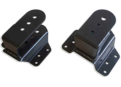 Maxtrac Suspension 99-07 F250/F350 SUPER DUTY(8-LUG)2/4WD REAR STEEL 2-4IN LOWERING HANGERS(PAIR)