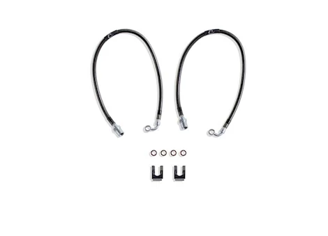 Maxtrac Suspension 02-18 RAM 1500 (19-23 CLASSIC) EXTENDED BRAKE LINES(20.00IN-PAIR