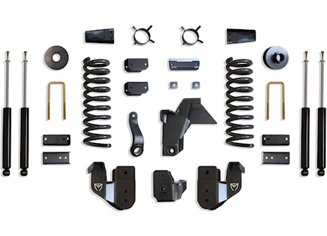 Maxtrac Suspension 19-22 RAM 2500(DIESEL)4WD 6IN LIFT KIT W/RADIUS ARM BRACKETS/MAX TRAC SHOCKS