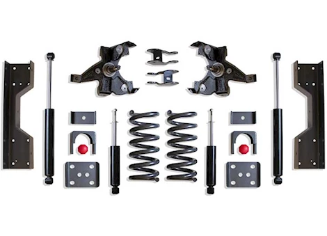 Maxtrac Suspension 88-91 2WD STANDARD CAB LOWERING SPINDLE KITS 4IN/6IN V6