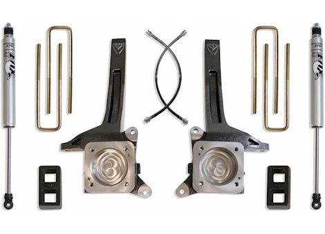 Maxtrac Suspension 07-21 TUNDRA 2WD 3.5/2IN LIFT KIT W/FOX SHOCKS