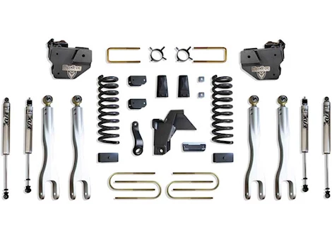 Maxtrac Suspension 19-23 RAM 3500(DIESEL)4WD 6IN LIFT KIT W/4-LINKS/FOX SHOCKS