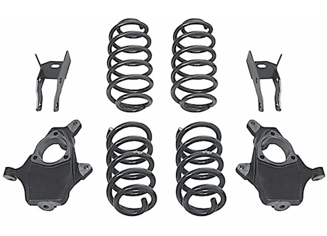 Maxtrac Suspension 07-14 GM SUV LOWERING KIT