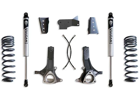 Maxtrac Suspension 09-18 RAM 1500/19-23 CLASSIC 2WD(5 LUG)4.5IN LIFT KIT W/ VULCAN 2.0 IFP SHOCKS