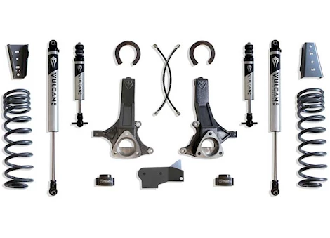 Maxtrac Suspension 09-18 RAM 1500/19-23 CLASSIC 2WD(5 LUG)(V6 GAS MODELS)6.5IN LIFT KIT W/ VULCAN 2.0 IFP SHOCKS
