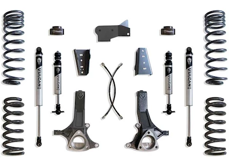 Maxtrac Suspension 09-18 RAM 1500/19-23 CLASSIC 2WD(5 LUG)5.7L V8 HEMI 7IN LIFT KIT W/ VULCAN 2.0 IFP SHOCKS