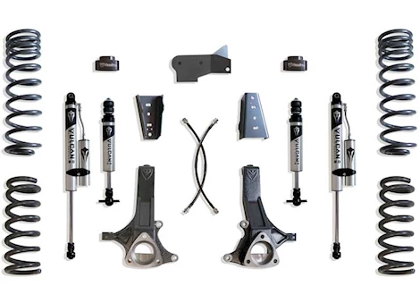 Maxtrac Suspension 09-18 RAM 1500/19-23 CLASSIC 2WD(5 LUG)5.7L V8 HEMI 7IN LIFT KIT W/VULCAN 2.0 IFP/RESERVOIR SHOCKS