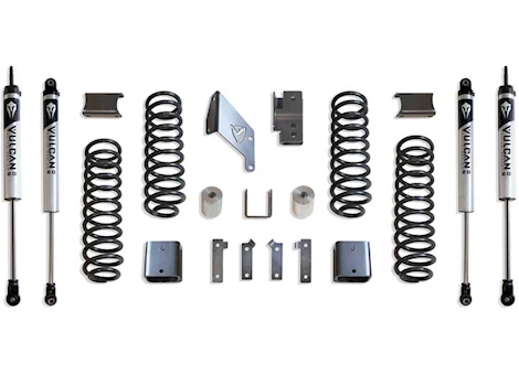 Maxtrac Suspension 07-18 WRANGLER 2/4 WD 3IN COIL LIFT KIT W/ VULCAN IFP SHOCKS