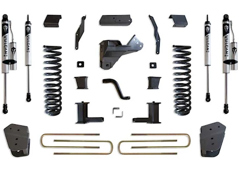 Maxtrac Suspension 17-22 F250/F350/DUALLY 4WDBASIC 6IN LIFT KIT W/RADIUS ARM BRACKETS & VULCAN 2.0 RESERVOIR SHOCKS