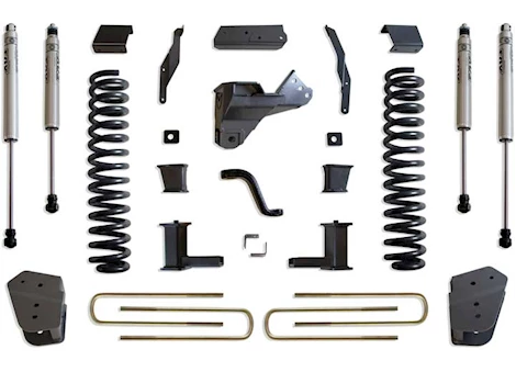 Maxtrac Suspension 17-23 F250/F350 SUPER DUTY(DIESEL)4WD 8IN LIFT KIT W/RADIUS ARM BRACKETS/FOX SHOCKS