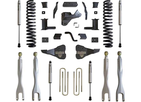 Maxtrac Suspension 17-23 F250/F350 SUPER DUTY(DIESEL)4WD 8IN LIFT KIT W/4-LINKS/FOX SHOCKS