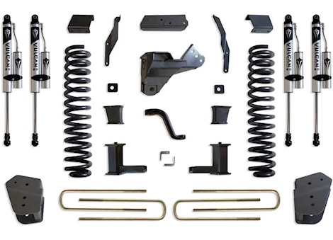 Maxtrac Suspension 17-22 F250/F350/DUALLY 4WD BASIC 8IN LIFT KIT W/RADIUS ARM BRACKETS & VULCAN 2.0 RESERVOIR SHOCKS
