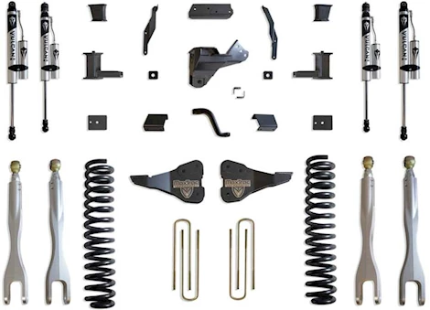 Maxtrac Suspension 17-22 F250/F350/DUALLY 4WD 8IN LIFT KIT W/ FORGED ALUMINUM ARMS & VULCAN 2.0 RESERVOIR SHOCKS