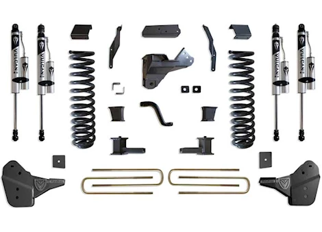 Maxtrac Suspension 23-23 F250/F350/DUALLY 4WD BASIC 4IN LIFT KIT W/RADIUS ARM BRACKETS & VULCAN 2.0 RESERVOIR SHOCKS