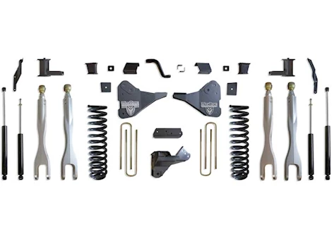 Maxtrac Suspension 23-23 F250/F350/DUALLY 4WD 6IN LIFT KIT W/FORGED ALUMINUM 4-LINK SYSTEM & MAXTRAC SHOCKS