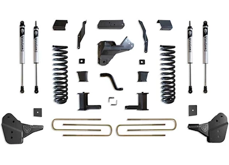 Maxtrac Suspension 23-23 F250/F350/DUALLY 4WD BASIC 6IN LIFT KIT W/RADIUS ARM BRACKETS & VULCAN 2.0 IFP SHOCKS