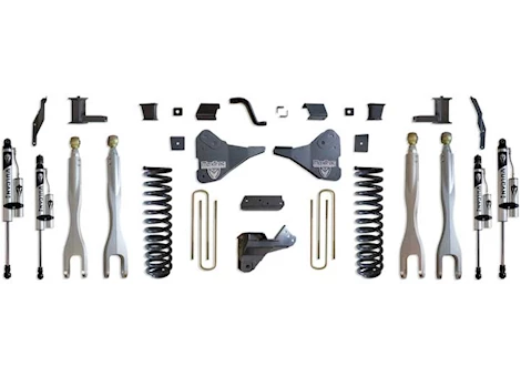 Maxtrac Suspension 23-C F250/F350/DUALLY 4WD 6IN LIFT KIT W/FORGED ALUMINUM 4-LINK SYSTEM & VULCAN 2.0 RESERVOIR SHOCKS