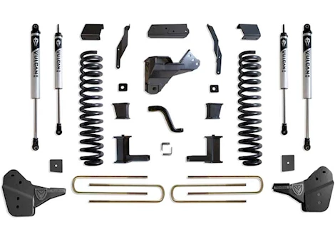 Maxtrac Suspension 23-23 F250/F350/DUALLY 4WD BASIC 8IN LIFT KIT W/RADIUS ARM BRACKETS & VULCAN 2.0 IFP SHOCKS