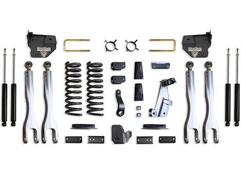 Maxtrac Suspension 14-18 RAM 2500 4WD(AIR RIDE MODEL)4IN LIFT KIT W/ 4-LINK SYSTEM & MAXTRAC SHOCKS