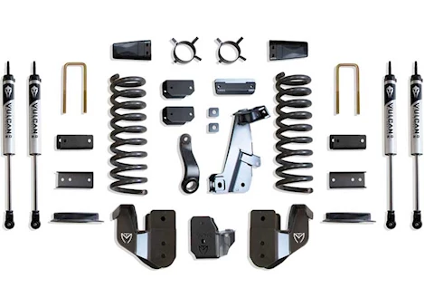 Maxtrac Suspension 14-18 RAM 2500 4WD(AIR RIDE MODEL)BASIC 4IN LIFT KIT W/ RADIUS ARM BRACKETS & VULCAN 2.0 IFP SHOCKS