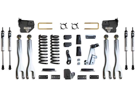 Maxtrac Suspension 14-18 RAM 2500 4WD(AIR RIDE MODEL)4IN LIFT KIT W/ 4-LINK SYSTEM & VULCAN 2.0 IFP SHOCKS
